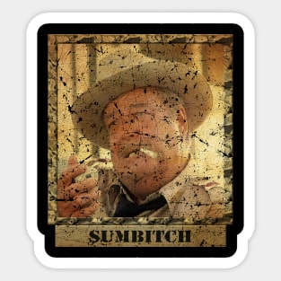 Vintage Sumbitch Sticker